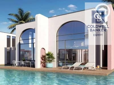 شاليه بتشطيب فاخر206م  مباشرة على اللاجون في قرية June من سوديك بالساحل الشمالي، بأفضل سعر في السوق.