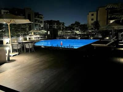 شقة للإيجار بالمطبخ و التكيفات ف كمبوند اذاد