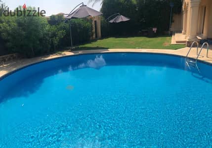 فيلا للايجار القانون في مدينتي نموذج H فيلا فاخره بحمام سباحه تشطيبات خاصه بالكامل فيو وايد جاردن جاهزه للسكن الفوري لوكيشن مميز