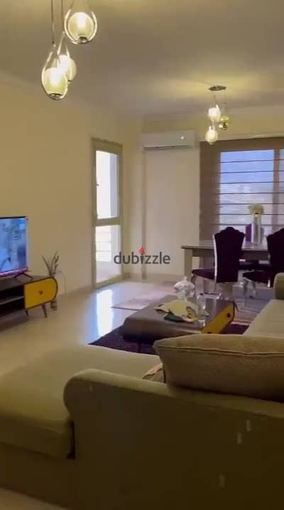 شقه للايجار مفروش في الشيخ زايد كومباوند جنة زايد 2