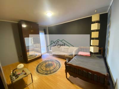 Ground floor apartment with garden for rent in Zayed Regency, 3 bedrooms, fully furnished.