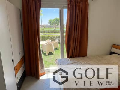 Quick sale: Ground-floor chalet with a 140 m² garden and a 60 m² garden in Marassi, North Coast, Verdi Phase, fully finished to super-luxury standards