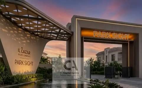 Apartment for sale in the heart of the New Capital in R4 in Park Sight compound with a down payment of only 2.5% next to La Vista and Palm Hills Apartment for sale in the heart of the New Capital in R4 in Park Sight compound with a down payment of only 2.5% next to La Vista and Palm Hills