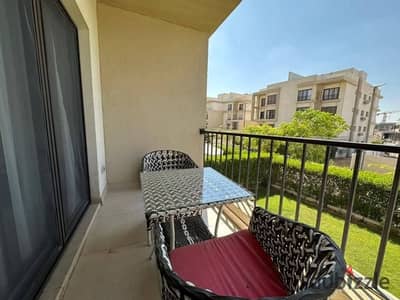 Resale apartment for sale, ready  to move and fully finished with air conditioning in Fifth Square, Al Marasem.