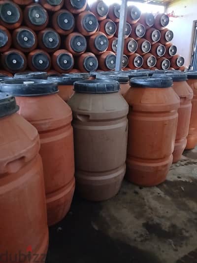 برميل أحمر غذائى 226 لتر
