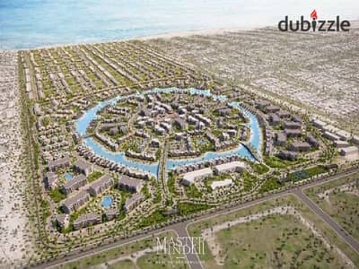 شاليه برووف يطل على البحر للبيع بدون اوفر مع اقساط حتى 2030 في سيلفر ساندز الساحل الشمالي من اورا للتطوير العقاري