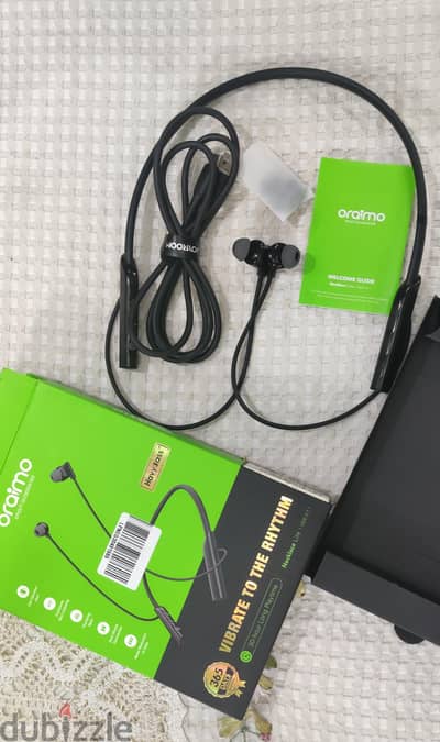 Oraimo Necklace Lite استعمال شهر واحد فقط حالة الزيرو