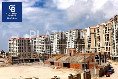 Open view of the plaza and side views of the club All utilities included Super luxury finishes Apartment for sale 149 m Smouha