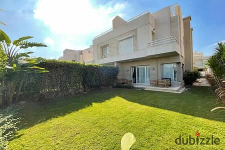 For sale finished twin house villa ready to move in the heart of Sheikh Zayed in Atrio Compound