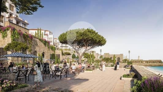IN MODON OVER 8 YEARS FINISHED CHALET FOR SALE SEA VIEW WITH LOWEST DP