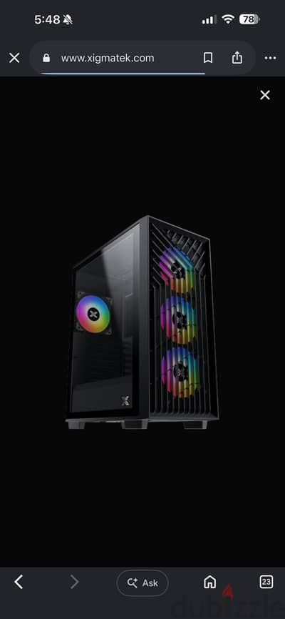 Xigmatic lux g gaming case