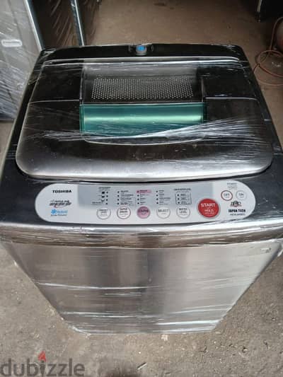 غسالات توشيبا 8 كيلو فوق اتوماتيك استخدام نضيف جدا بحاله ممتازه