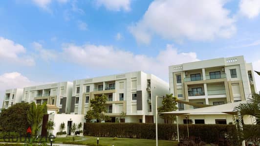 apartment for sale Fully finished with ACs view landscape in compound Aljar sheraton