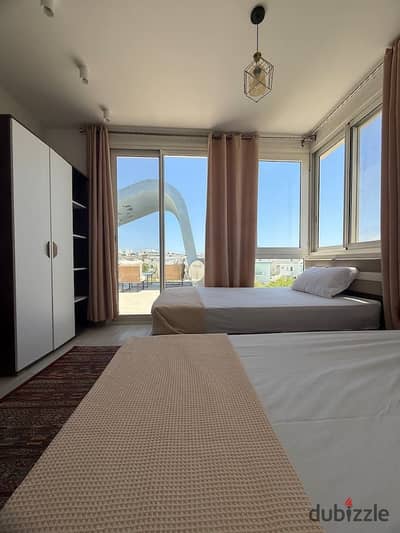 Lagoon View Stand Alone Chalet Furnished Modern with ACs for Rent- Fouka Bay