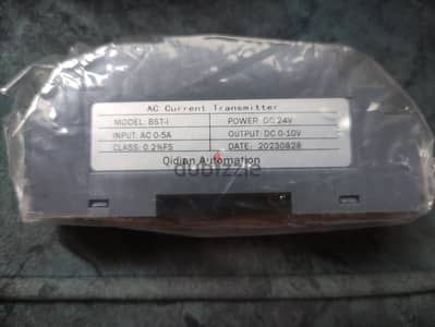محول قراءة تيار متردد AC Current Transmitter ماركة Qidian جديد زيرو