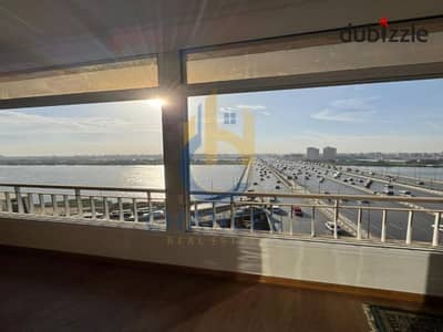 Fully Furnished Apartment for Sale on Maadi Corniche with Modern Finishing and Direct Nile View