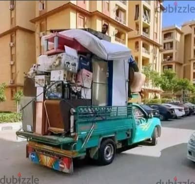 عربيه نص نقل للأغراض والعفش الخفيف
