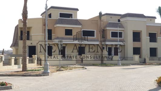 Delivered S Villa with garden in a prime location in Sarai compound Madinat Masr