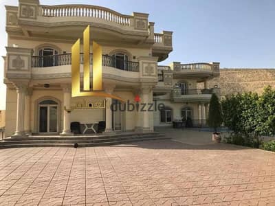 Villa for sale in Al-Obour City, Ahmad Arabi Association – 2200m land + swimming pool – investment opportunity