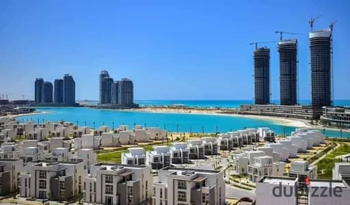 Ready to Move Chalet, Spacious and Fully Finished in Mazarine El Alamein, next to Marina and Palm Hills