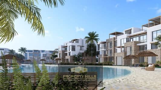 شاليه متشطب في Masaya North Coast – بجوار هاسيندا وايت- Sea view بالكامل