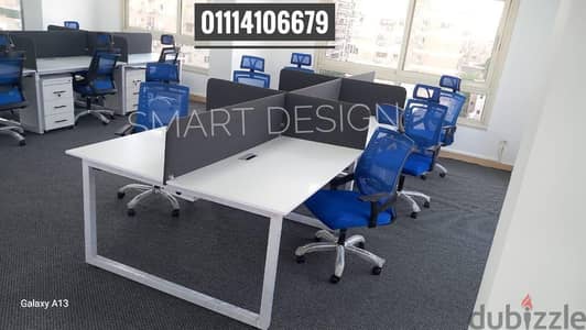 خلية عمل  وورك ستيشن بارتيشن مكاتب موظفين/ كول سنتر/ Workstation/desk