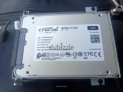 هارد ssD 258 بحاله ممتازه