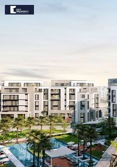 Apartment For Sale in Swanlake Residence New Cairo Fully Finished with installments till 2028