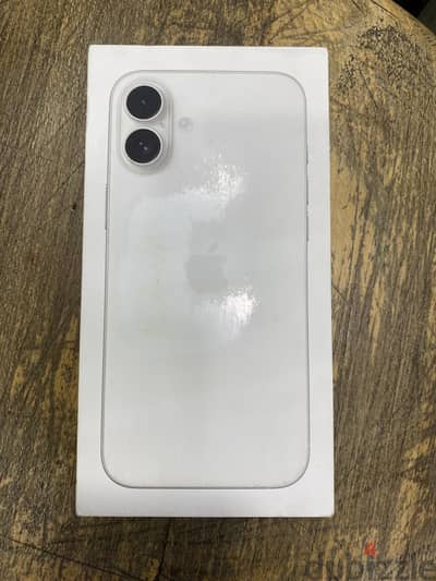 iPhone 16 Plus 128G White جديد متبرشم