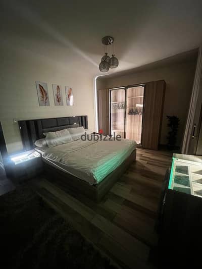130m apartment for daily rent families in Janna Zayed 2 furnished ultra modern and fully air-conditioned Sheikh Zayed