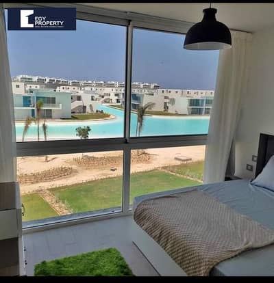 Chalet for Sale in Fouka Bay Fully Finished Lagoon view with 15 Years Installments