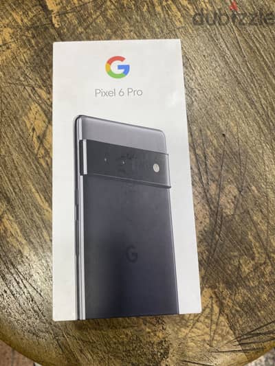 Google Pixel 6 Pro 128G Black جديد متبرشم