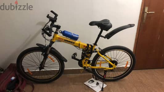 Rock Hammer foldable bicycle عجلة روك هامر قابلة للطي مقاس 26