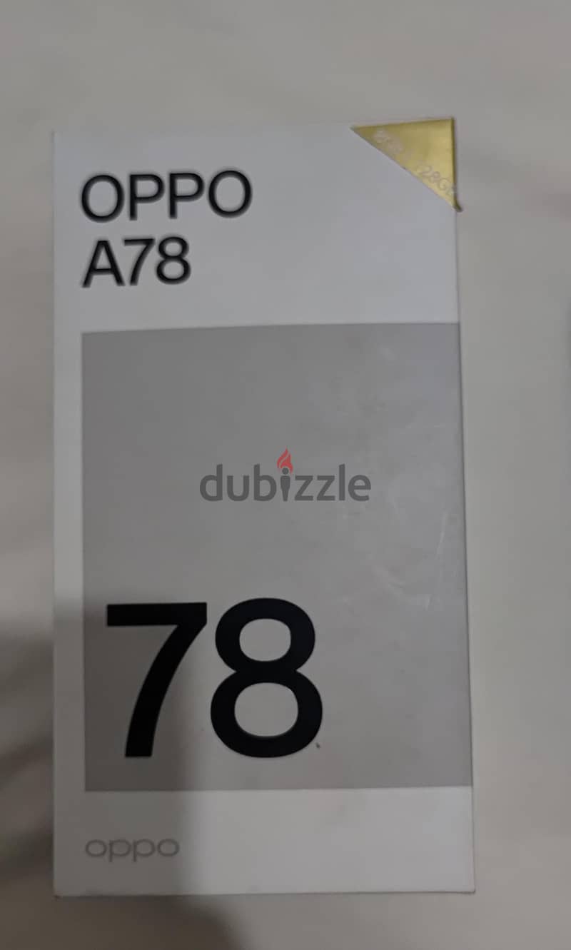 oppo A78 4