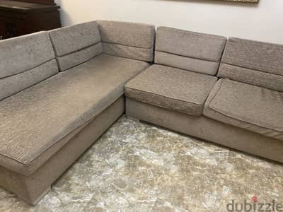 L shape sofa