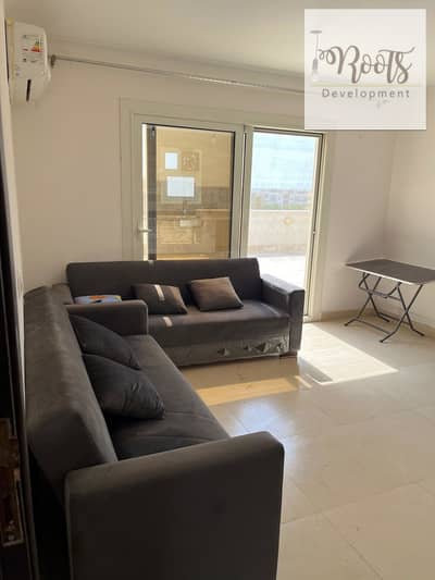 For sale chalet Penthouse, fully finished, in a prime location in Aroma, Ain Sokhna.