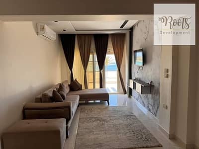 For Daily Rent, Standalone Villa Fully furnished, AC/S,Frist Row on the Sandy Lake, in Marina 5 , North Coast.