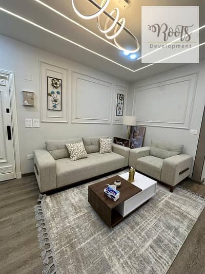For Sale Apartment Super-Lux Ready to Move, Fully Furnished with Appliances and AC/S. Open view overlooking Syria Street, Mohandessin, Giza.
