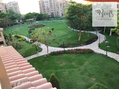 For Sale Fully Finished Apartment, overlooking a wide garden, in a Prime Location, near the club, in Madinaty - Cairo