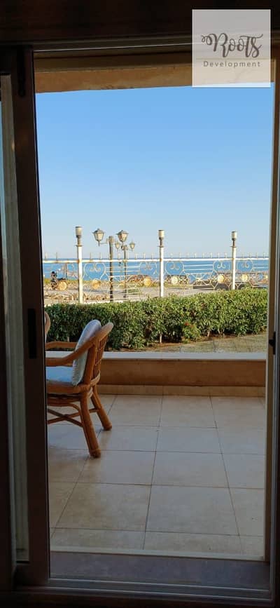 For Sale Duplex Fully Furnished, First Row on the Sea with Full Panoramic View – Ready to Move in Heaven Beach, Ain Sokhna