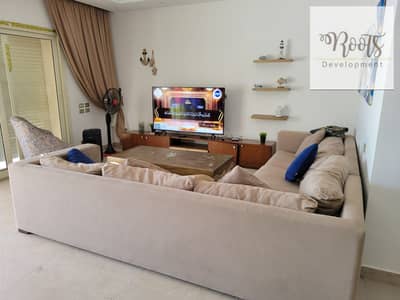 للايجار اليومي فيلا اول صف جولف مفروشة بالتكيفات فى هاسيندا باي- الساحل الشمالى For Daily Rent Villa furnished with AC/S, in Hacienda Bay- North Coast