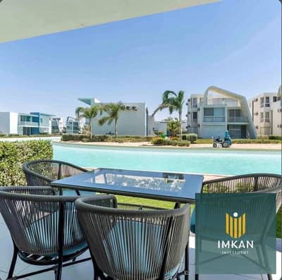 Chalet for sale on the beach, ready for immediate occupancy and viewing starting today in Fouka Bay, North Coast. Fully finished and installment plans