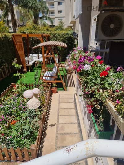مدينتي نموذج ١١٦م +٨٠ م حديقة خاصة(شامل عفش و اجهزة)