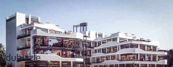 Ground floor shop 42m in Via Mall October Gardens, facing Zewail St, 10% down payment, 4-year installment