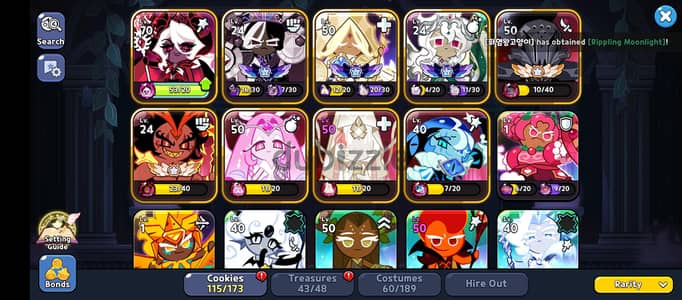 selling cookie run: kingdom account for good price 