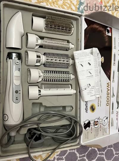 volumizer hair brush and dyer