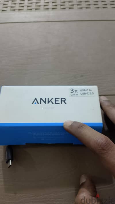 *كابل Anker PowerLine+ USB-C to USB-C أصلي 100%*  الكويت