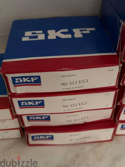 Cylindrical Roller Bearing • Model: SKF NU 313 E/C3