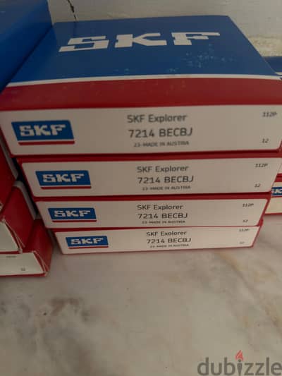 Angular Contact Ball Bearing • Model: SKF 7214 BECBJ