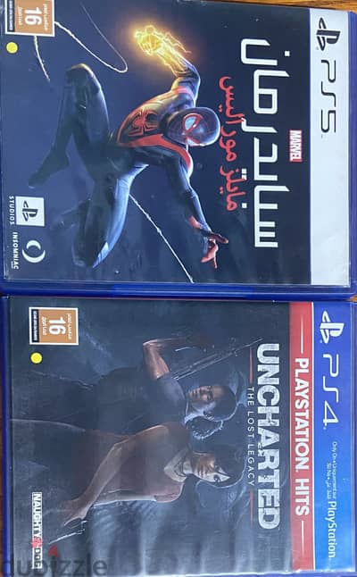 Uncharted the lost legacy / Spider-Man miles morales
